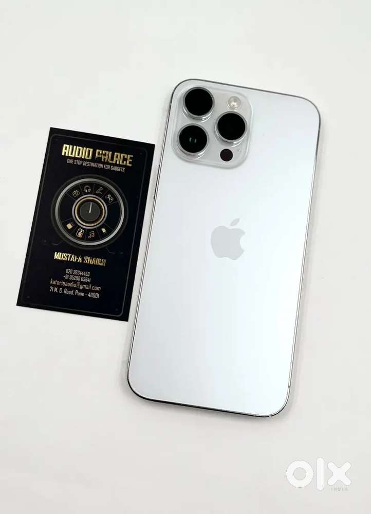 APPLE I PHONE 14 PRO MAX 256GB WHITE MINT CONDITION