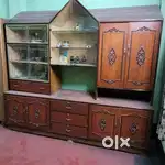 Big wooden Showcase