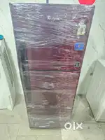 #@66/Whirlpool double door refrigerator5star rating inbuilt steplizer