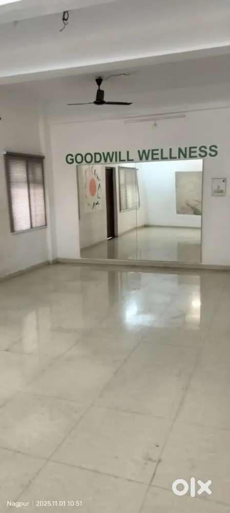 Furnished Yoga Studio, Prime location.