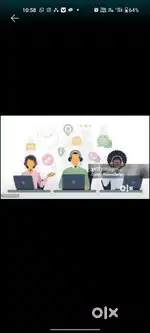 Telecalling girl