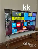 Factory Rates #43/45 4K UHD ANDROID SMART LED TV BEZEL-LESS VOICE