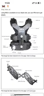 Steadicam with Corbin fiber sled