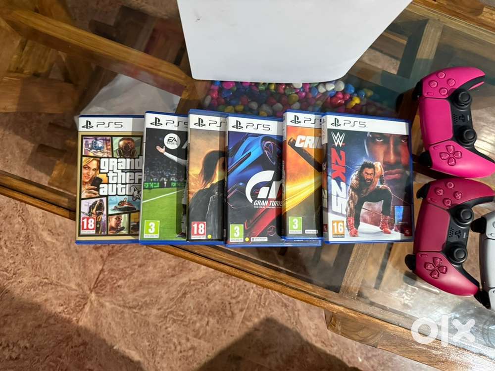New PS5 with games