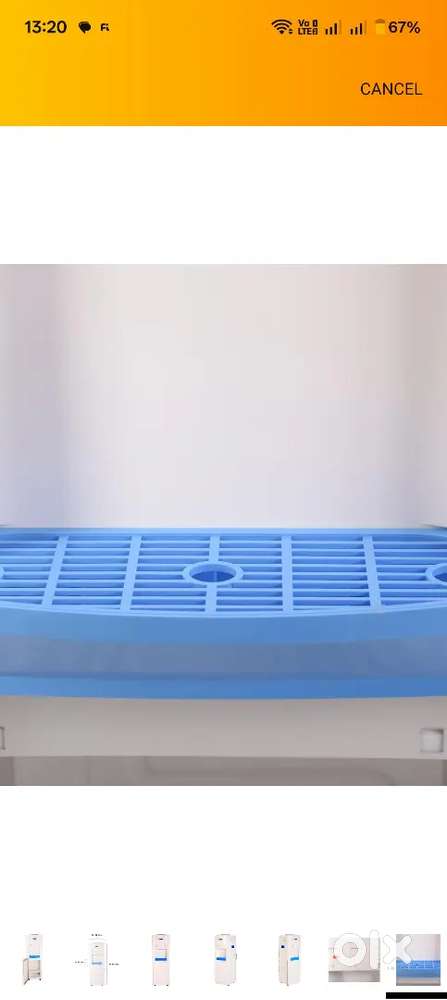 Bottled water dispenser