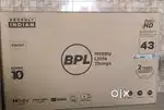 Unused BPL 43 inch FHD smart LED tv with 2 year comprehensive warranty