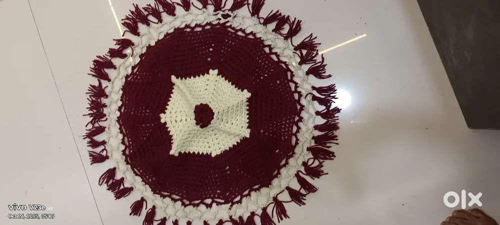 Rumal for serving plate for god