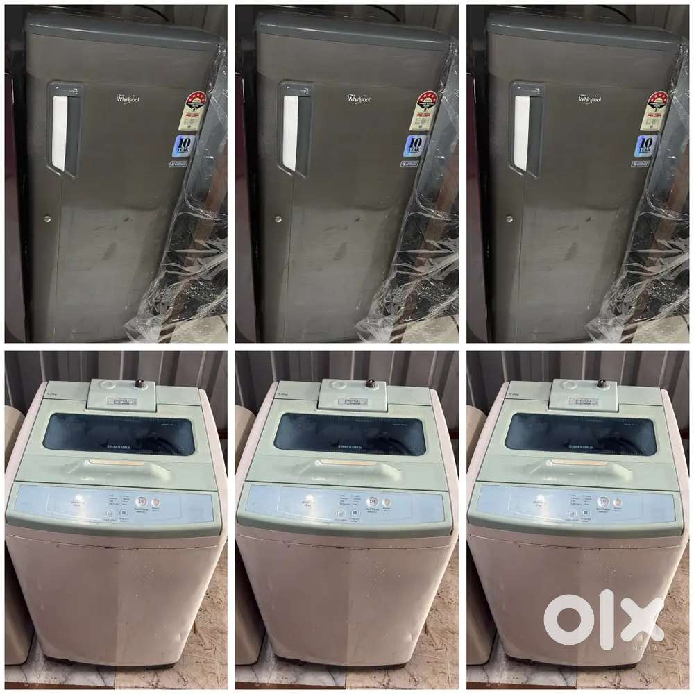 Washing Machine & Fridge on RENTAL EL.G