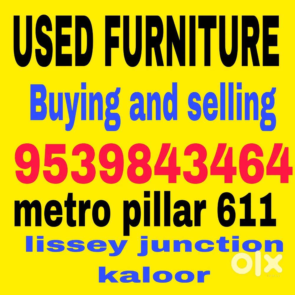 Used furniture buying and selling