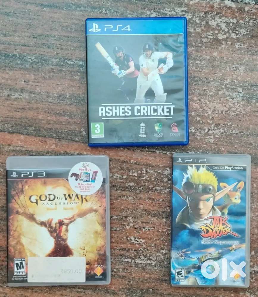 PlayStation 3 and 4 CDs. PSP UMD