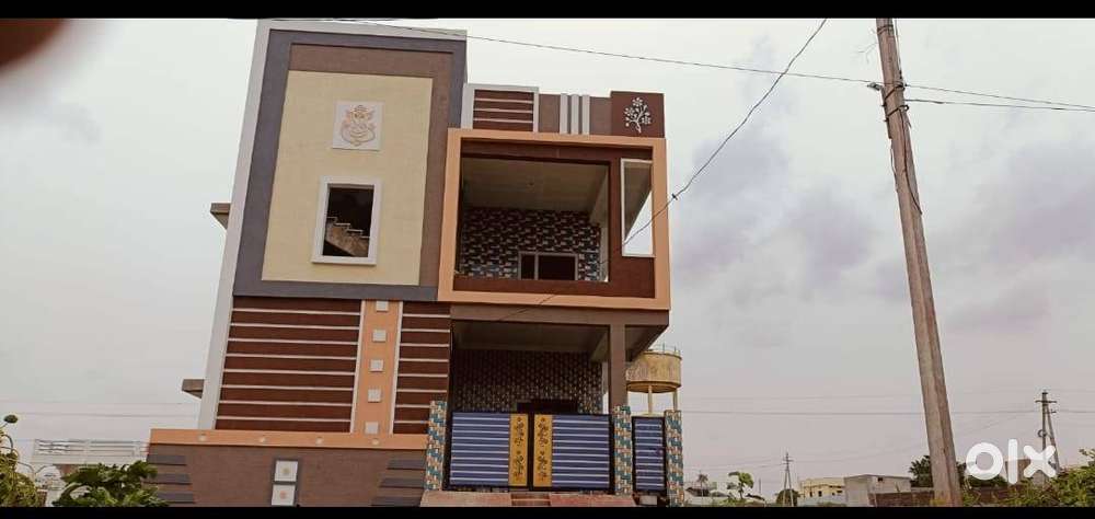 Newly constructed G+1 house behind rayalaseema univrsity.pasupala road