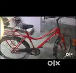 Red colour, 26T , single speed cycle