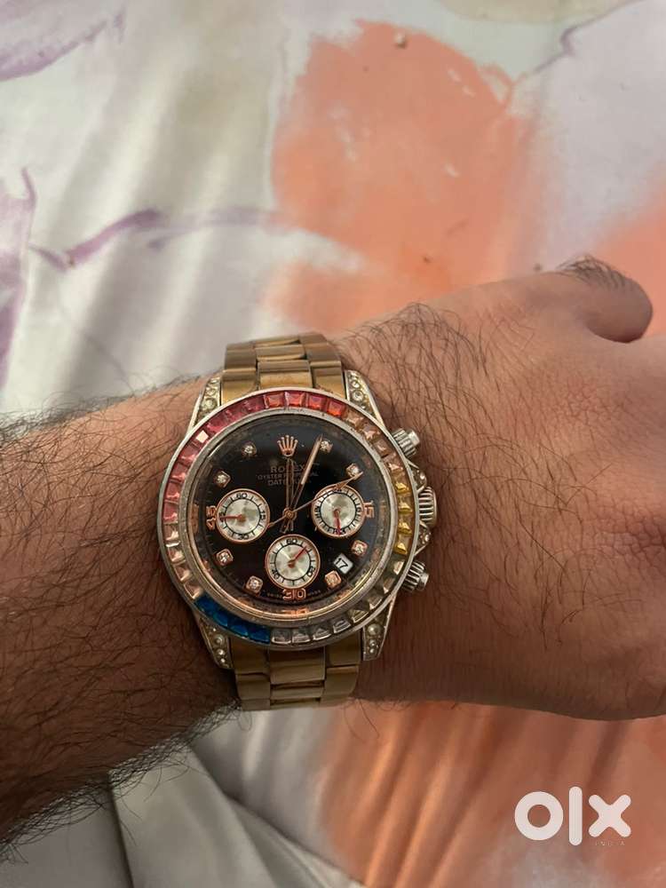 Rolex rainbow watch