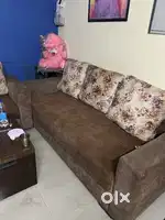 Sofa set with center table
