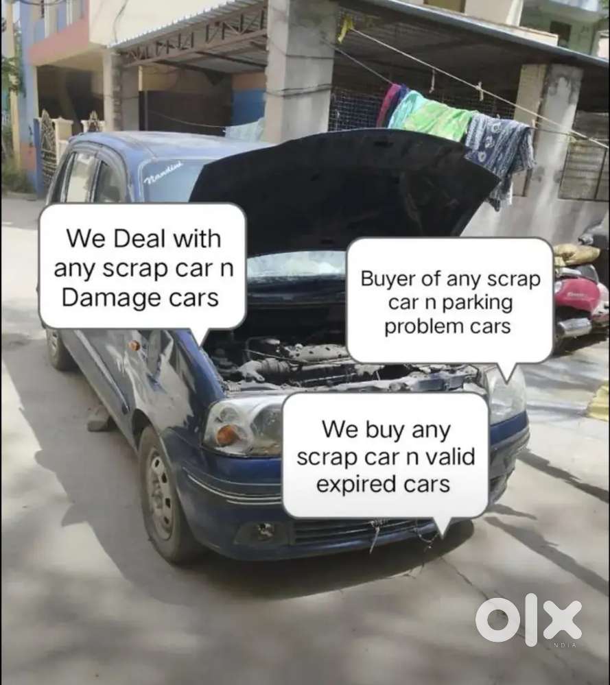 We Deal with any scrap car scrap car n Damage cars