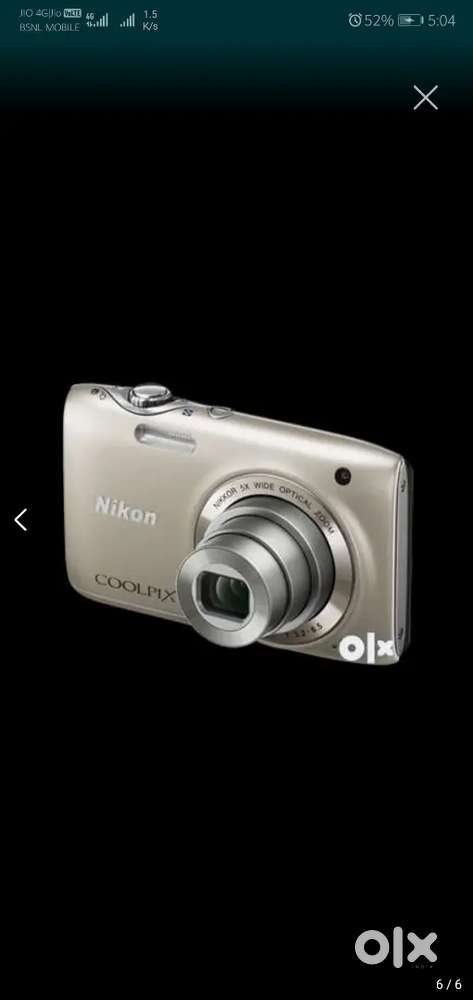 Nikon coolpix S3100 in excellent condition.