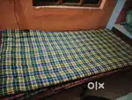 Single folding bed