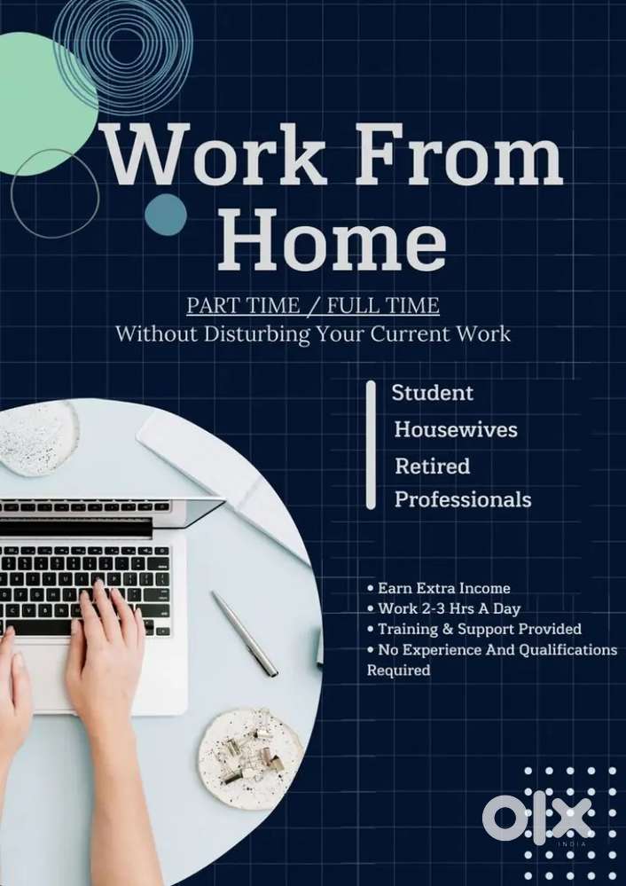 Work from home only serious person dm me