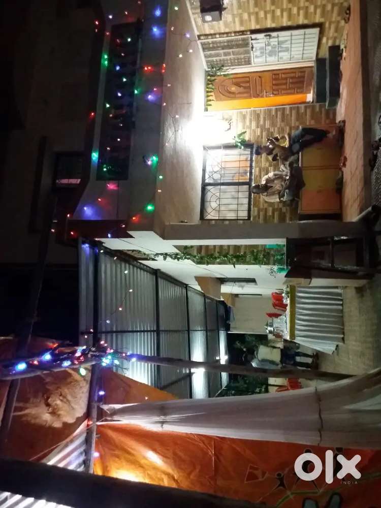 Corner 2BHK +store room and devghar and very huge car parking