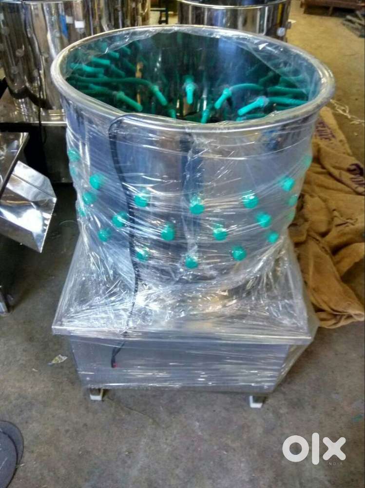 Chicken Feather Removal Machine, 5 Birds