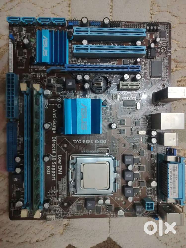 Motherboard with Intel pentium processor