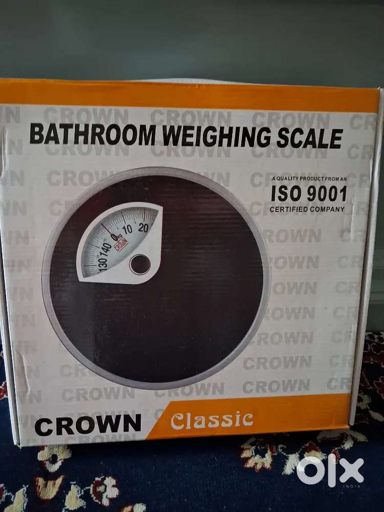 Bathroom waiting scale crown clasic new peace