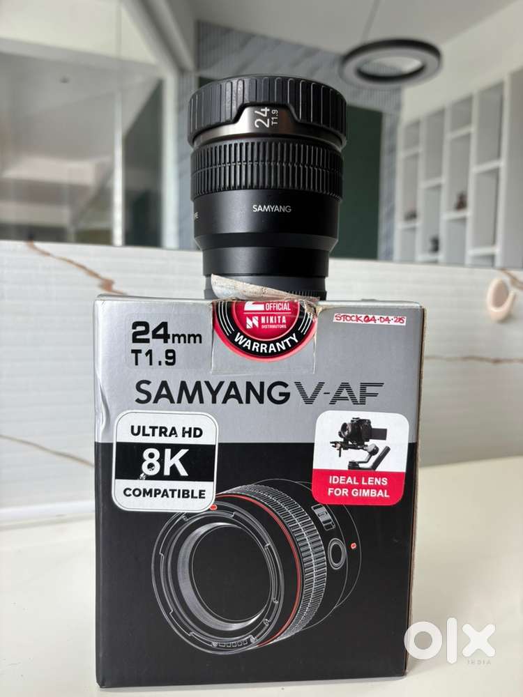 24 mm lens 1’8