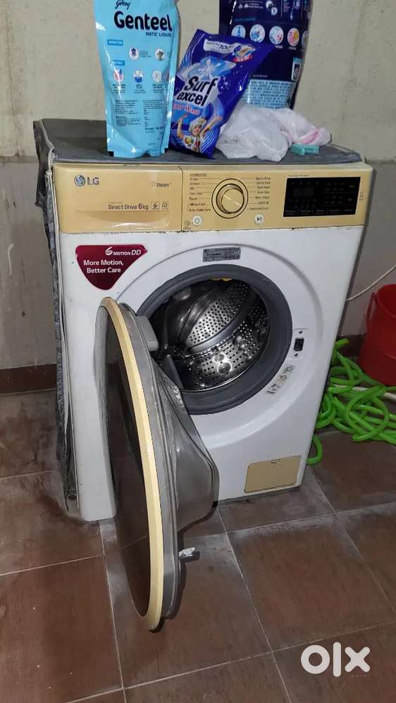 LG front load fully automatic washing machine