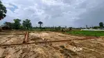 On highway residential plot near bit bihta