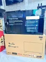 43 @ 11000/- with 2 year warranty smart android