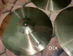 Drum cymbals - hi hat, splash - new/unused