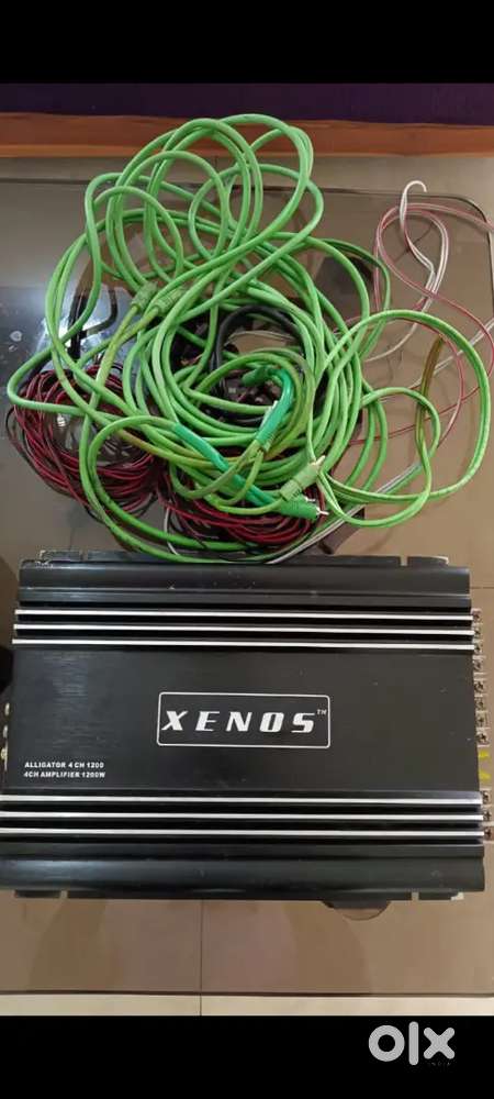 , amplifier, 2 subwoofer 500 w