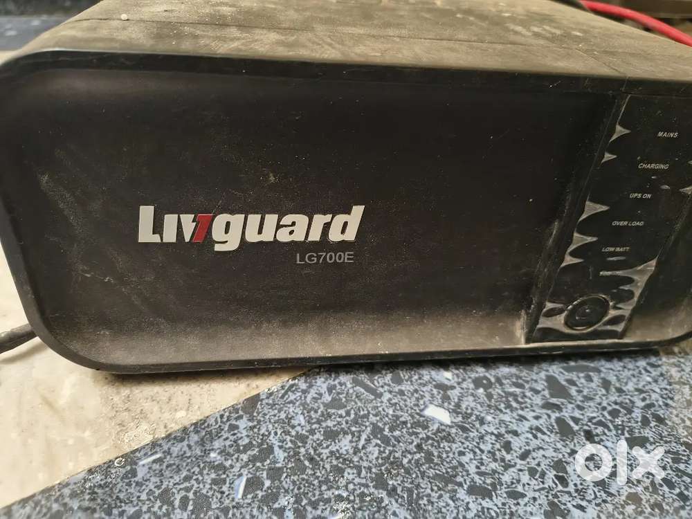 Inverter with battery and trolley