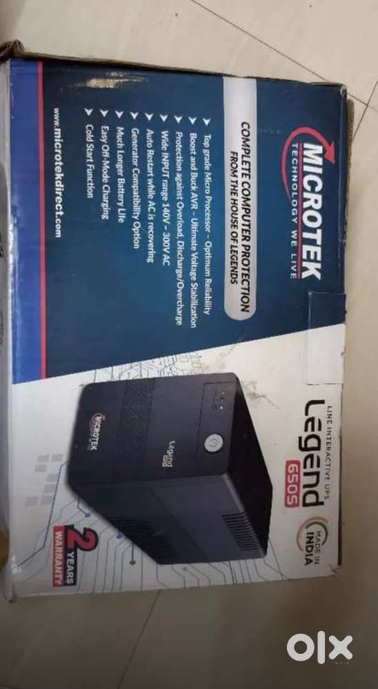 Microtek ups legend 650s 650VA/360WA excellent condition