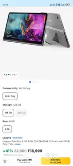 Lenovo tab plus seal cut