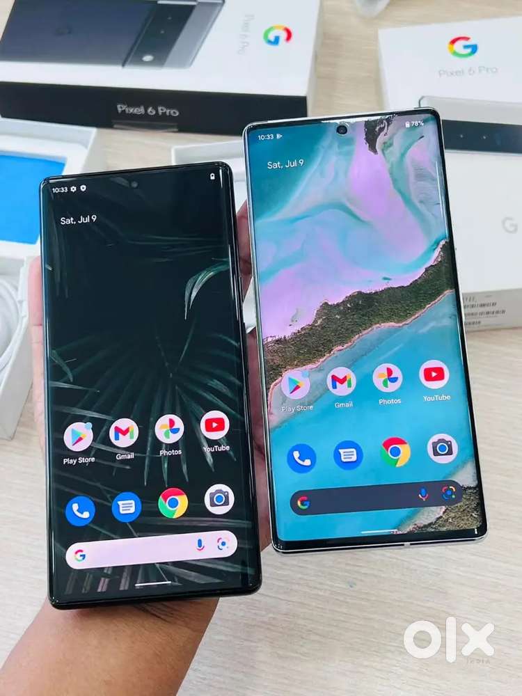 GOOGLE pixel 6 pro (12gb 128gb) 5g open box catogery all accessories a