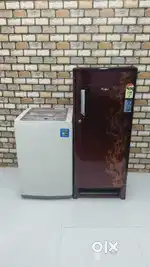 #@# Whirlpool 190 ltrs maroon colour flower model LG 6.2KG trubo drum#