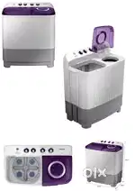 Washing Machine semi Automatic Available On Rent