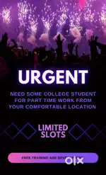 Need Only 10 Boys & 10 Girls for Work from home some seats available