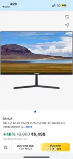 Dhaua moniter 24 inch