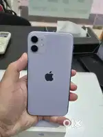 IPhone 11 64 GB Purple in mint new condition with all accessories