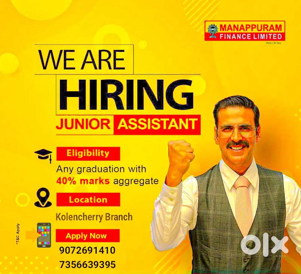 Freshers can also apply