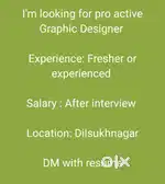 We are hiring Graphic designer, Digital marketer