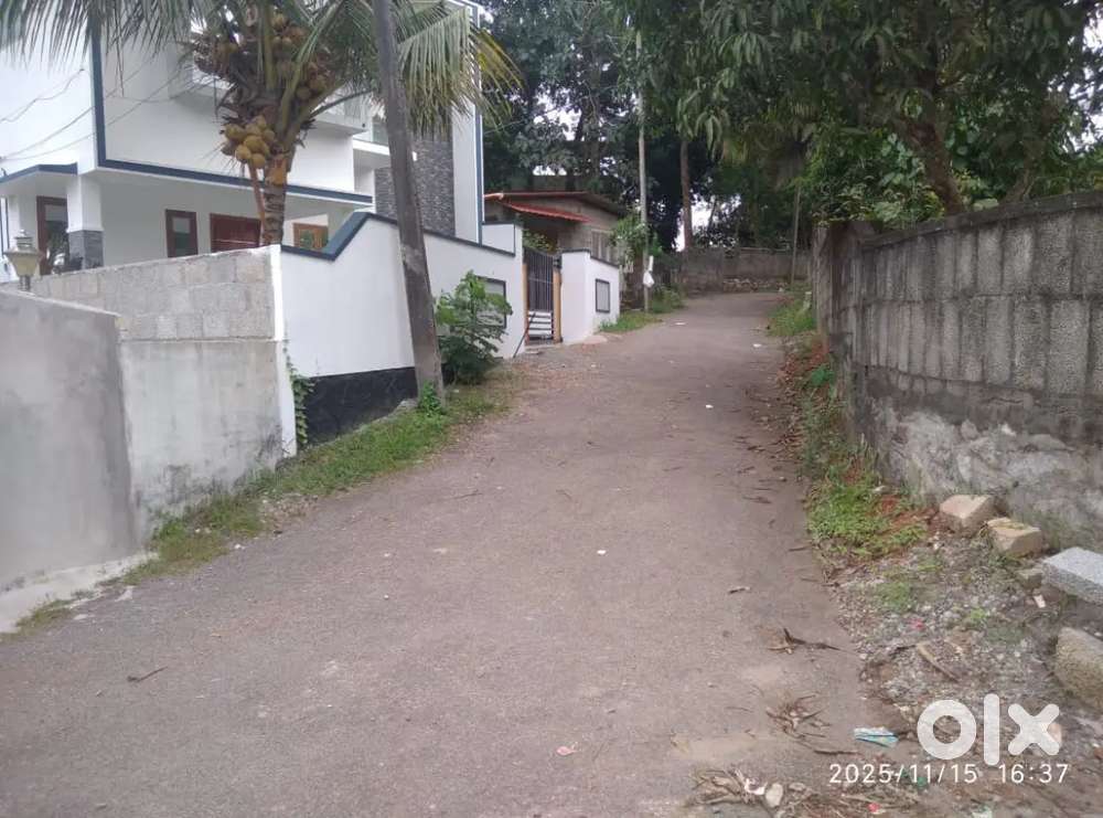 5.25 cents plot  in a gated prop near akkulam near holy Trinity school