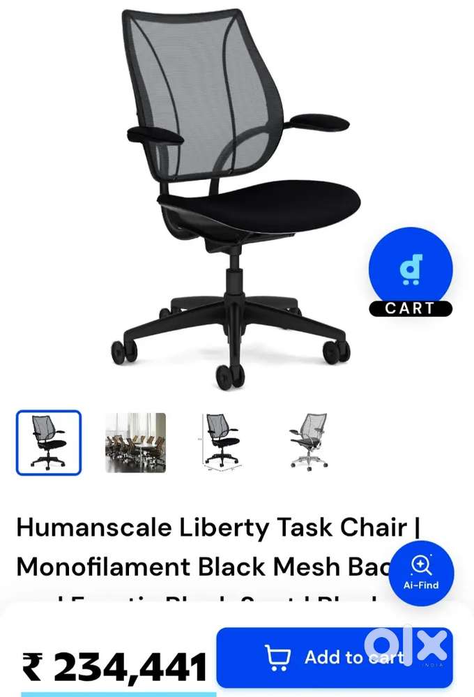 Human Scale Liberty Office Boss Chair