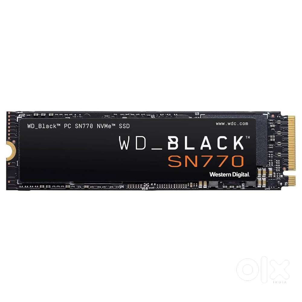graphics card, WD Black SN770 NVMe 1TB, Samsung SSD 980 500GB
