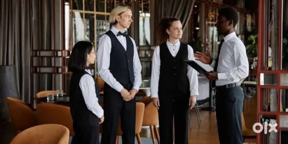 We need CAPTAIN and Waiter for Restaurant