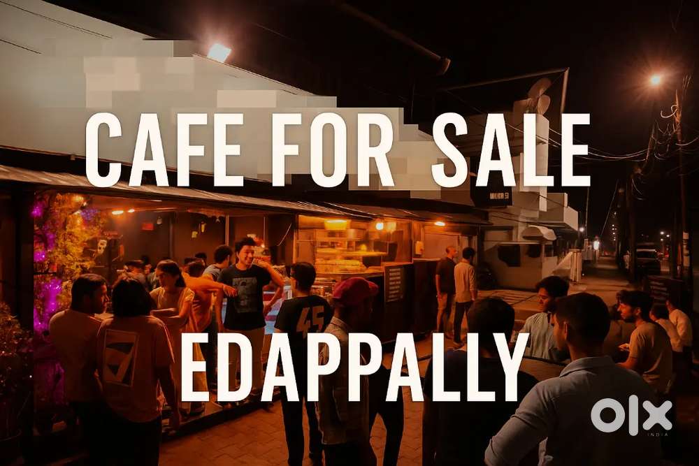 Edappally - Cafe for Sale - 500 sqft - Furnished / Equipped - 5L