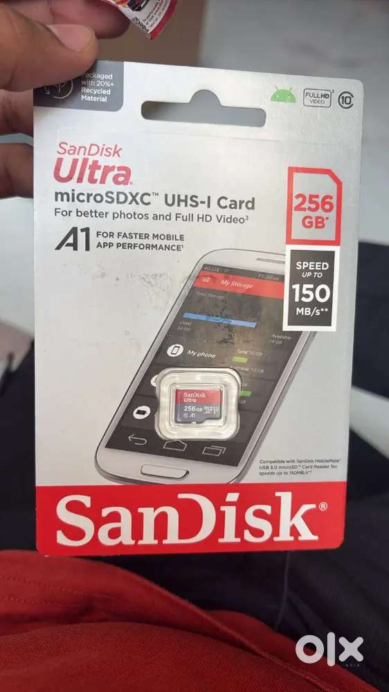 SanDisk 256 GB memory card