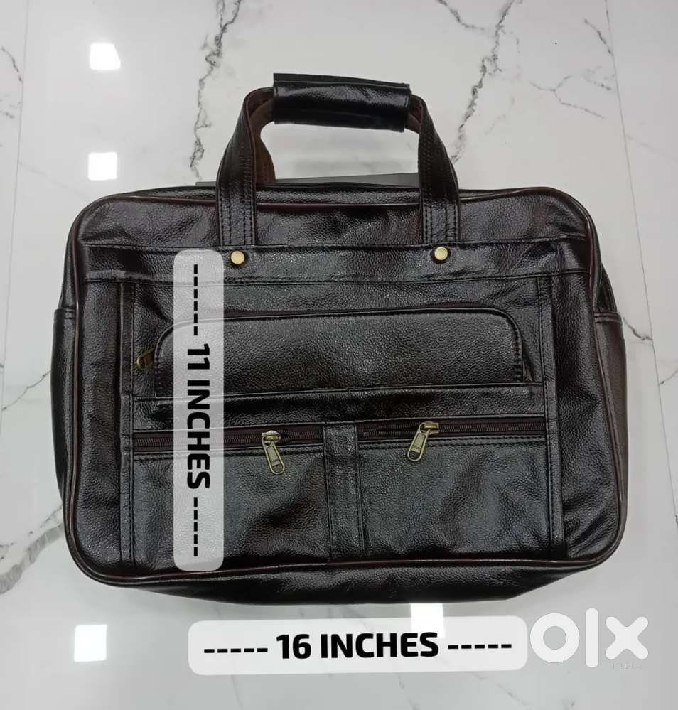 Laptop bag in Pure Leather